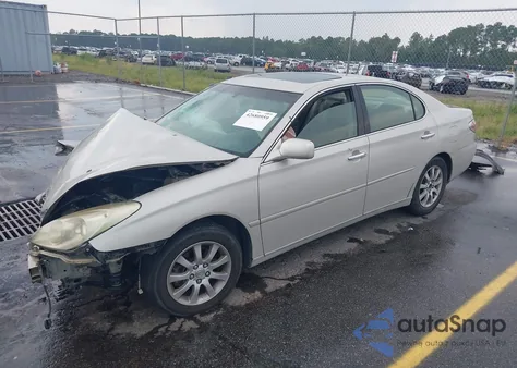 2002 Lexus Es 300 from USA, damaged, VIN JTHBF30G020049061